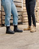 Ladies Hobart Scuff Safety Boot - Sand