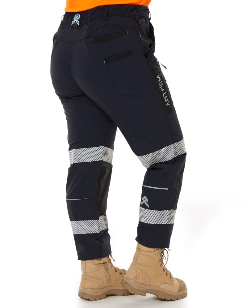 Womens Taped Triumph Pant - Navy
