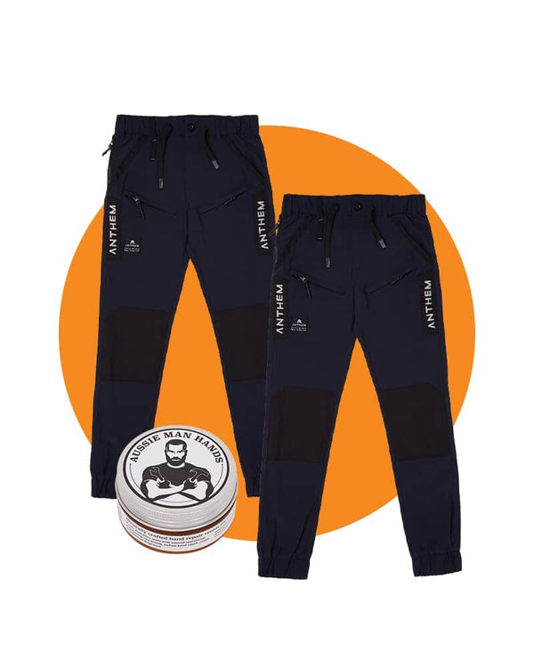 Tradies Triumph Pant Twin Value Pack - Navy