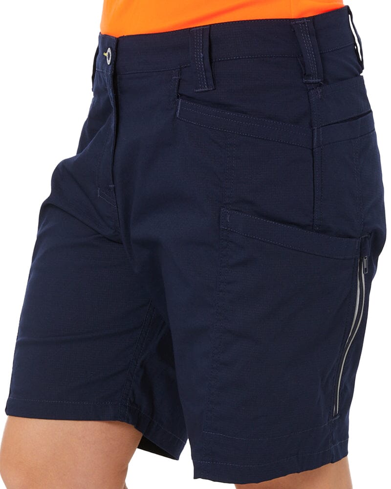 Womens X Airflow Stretch Ripstop Vented Cargo Short - Navy