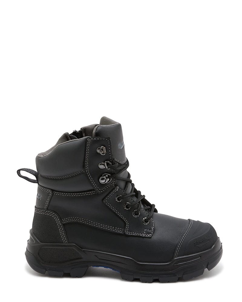 RotoFlex 9061 Zip Side Safety Boot - Black