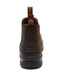 Shopan Elastic Side Safety Boot - Brown