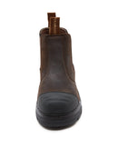 Shopan Elastic Side Safety Boot - Brown
