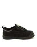 Canvas Safety Shoe - Black