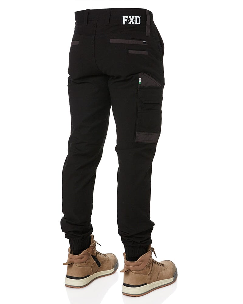 Tradies WP-4 Stretch Cuffed Work Pants 5 Value Pack - Black