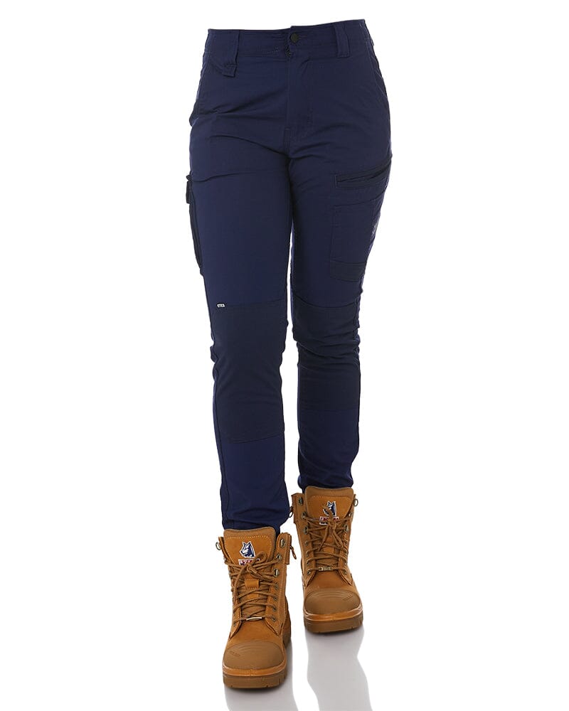 Tradies Womens Raptor Cuff Pant Twin Value Pack - Navy