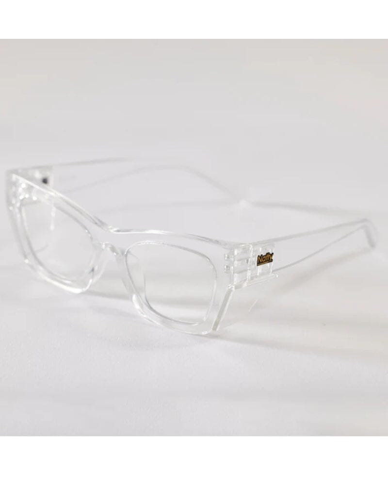 Browse Clear Frame Safety Glasses - Clear
