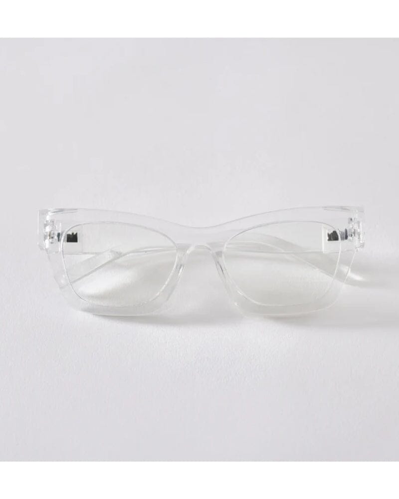Browse Clear Frame Safety Glasses - Clear
