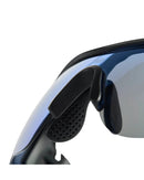 Rev Polarised Safety Glasses - Blue Mirror