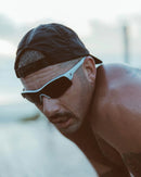 Rev Polarised Safety Glasses - Silver/Smoke