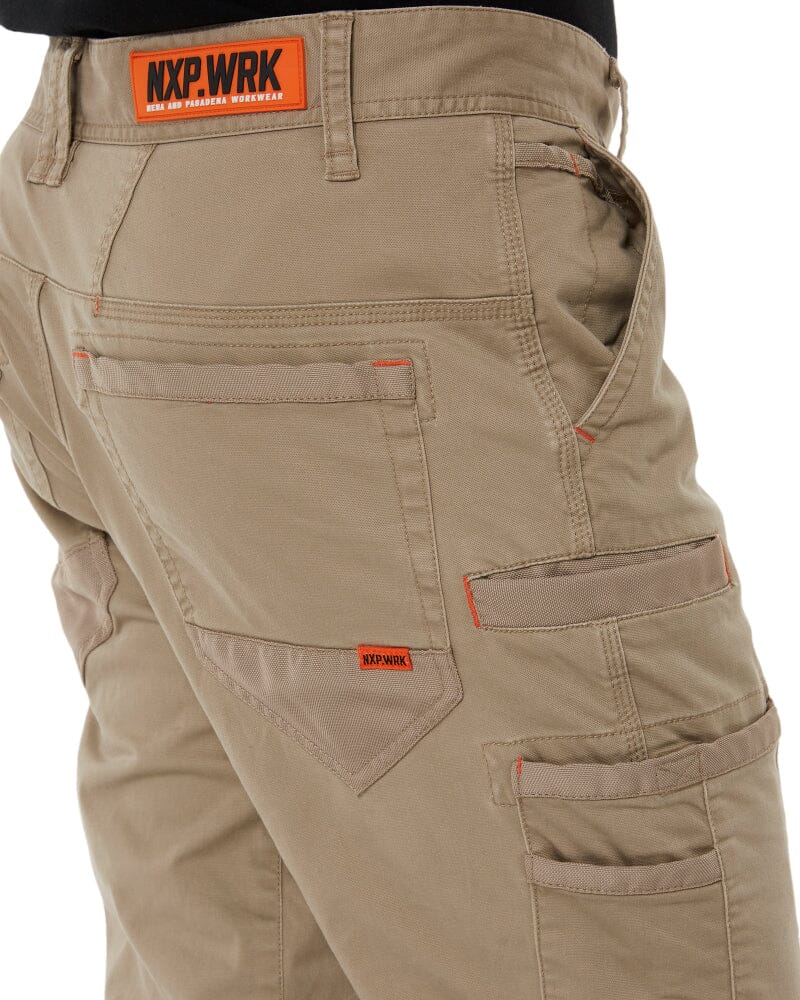Crossover Slim Fit Jogger Work Pant - Sand