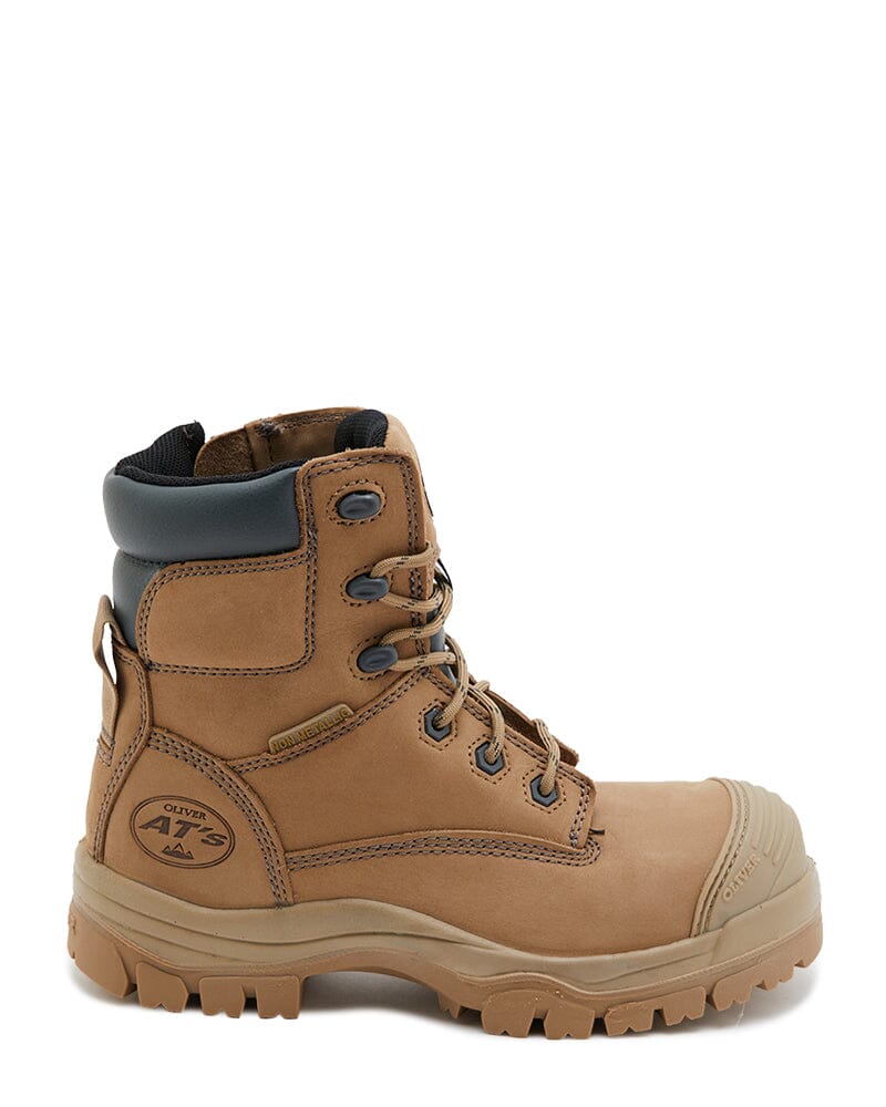 AT 45-652Z Zip Sided Boot - Stone