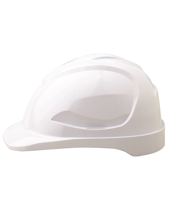 V9 Hard Hat Unvented Pushlock Harness - White