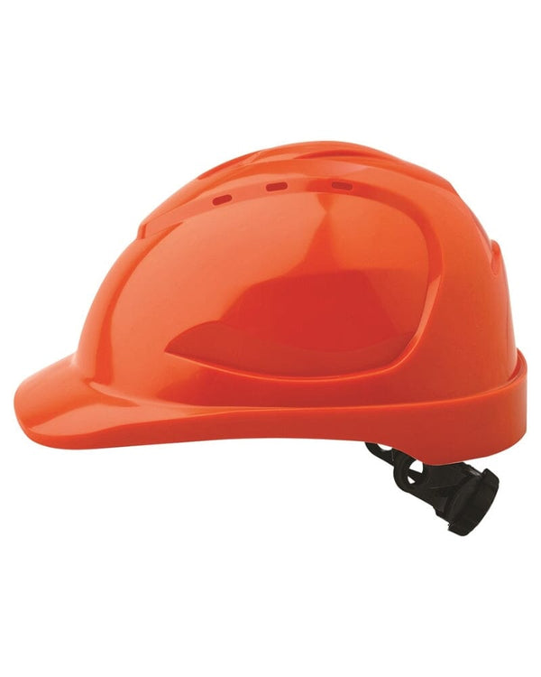 V9 Hard Hat Vented Ratchet Harness - Orange