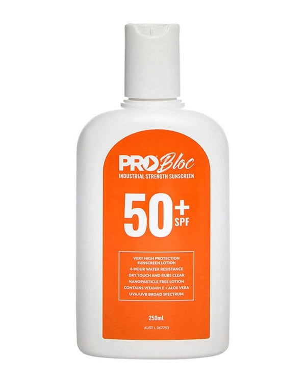 Pro Bloc Sunscreen 250ml Squeeze Bottle - White
