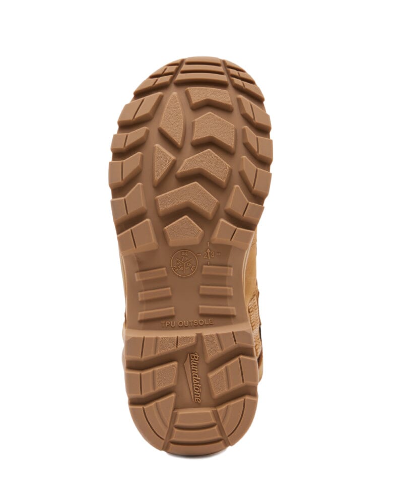 Rotoflex 8060 High Zip Side Safety Boot - Wheat