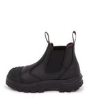 Ladies Hobart Scuff Safety Boot - Black