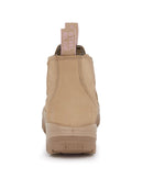 Ladies Hobart Scuff Safety Boot - Sand