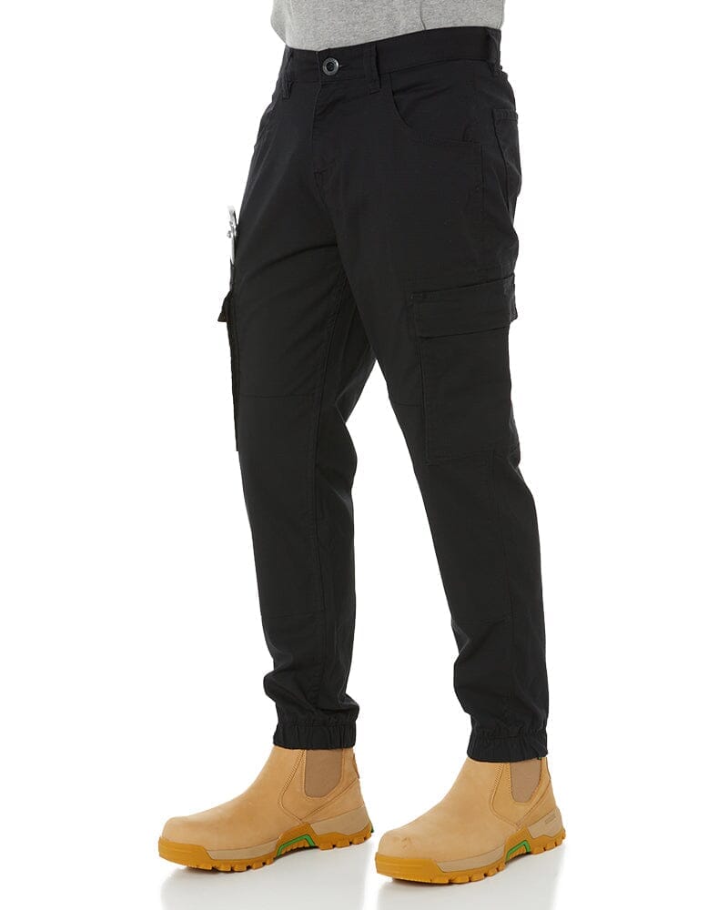 Tradies Meter Lightweight Cuff Pant Twin Value Pack - Black