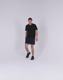 Light Weight Elastic Waist Utility Short - Navy