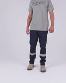 X Airflow Taped Stretch Ripstop Vented Cargo Pant - Navy/Orange