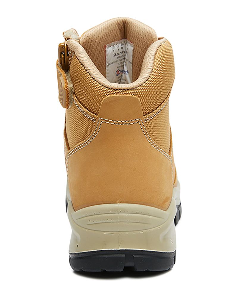 Womens Composite Toe Work Boot - Wheat