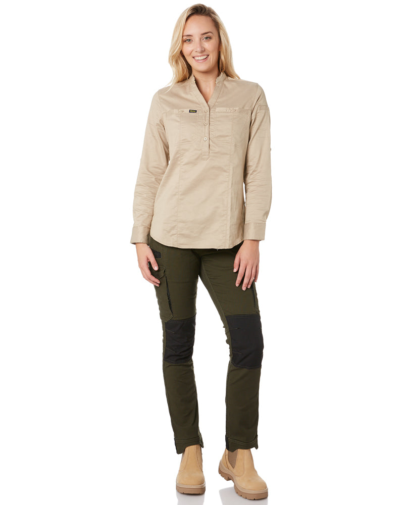 Womens Flex and Move Cargo Pants - Olive