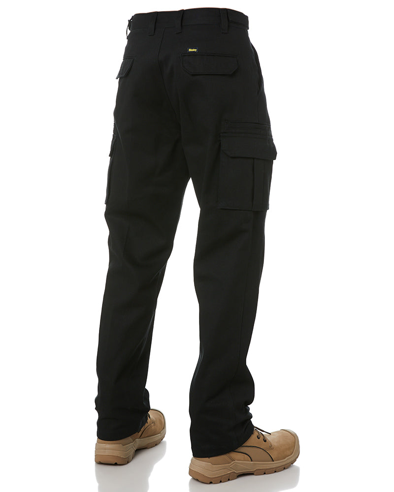 8 Pocket Cargo Pants - Black