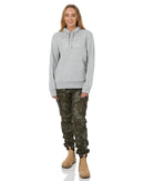 Womens CCC Hoodie - Grey Marle