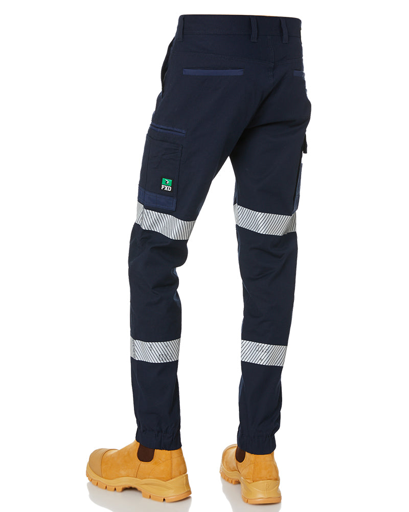 Cuffed Taped Pant - Navy