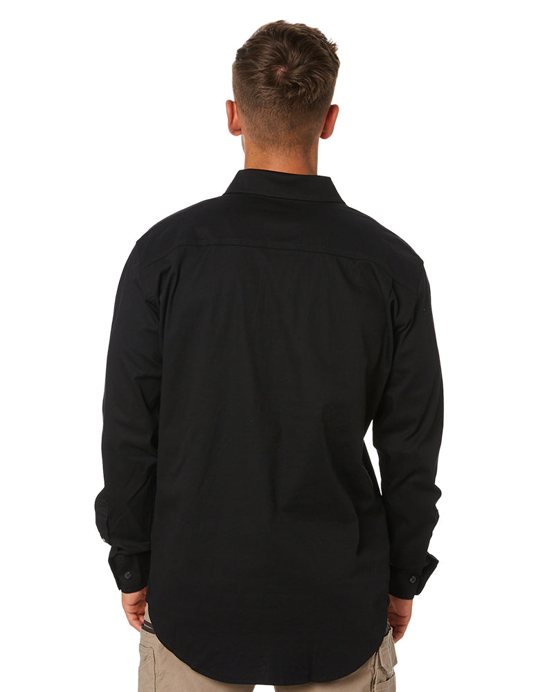 LSH-1 Stretch Work Shirt LS - Black