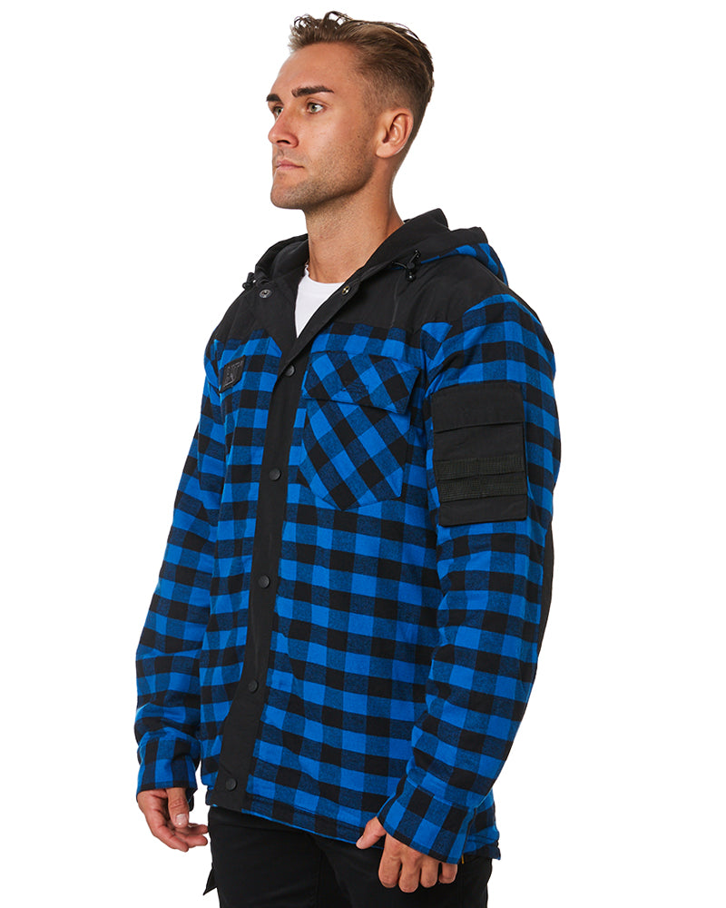 Sequoia Shirt Jacket - Blue/Black