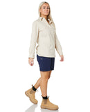 Ladies Workcool Pro Shorts - Navy