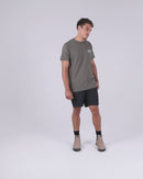 Rack Elastic Waist Hybrid Short - Black