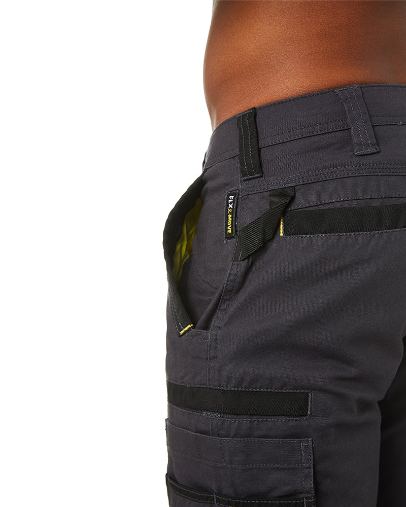 Flex and Move Stretch Cargo Utility Pant - Charcoal