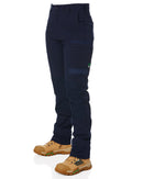 WP-3W Ladies Stretch Work Pants - Navy