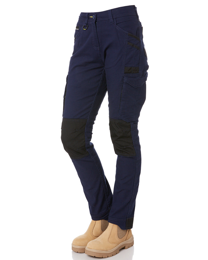 Womens Flex and Move Cargo Pants - Navy