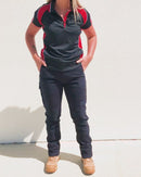 WP-3W Ladies Stretch Work Pants - Navy