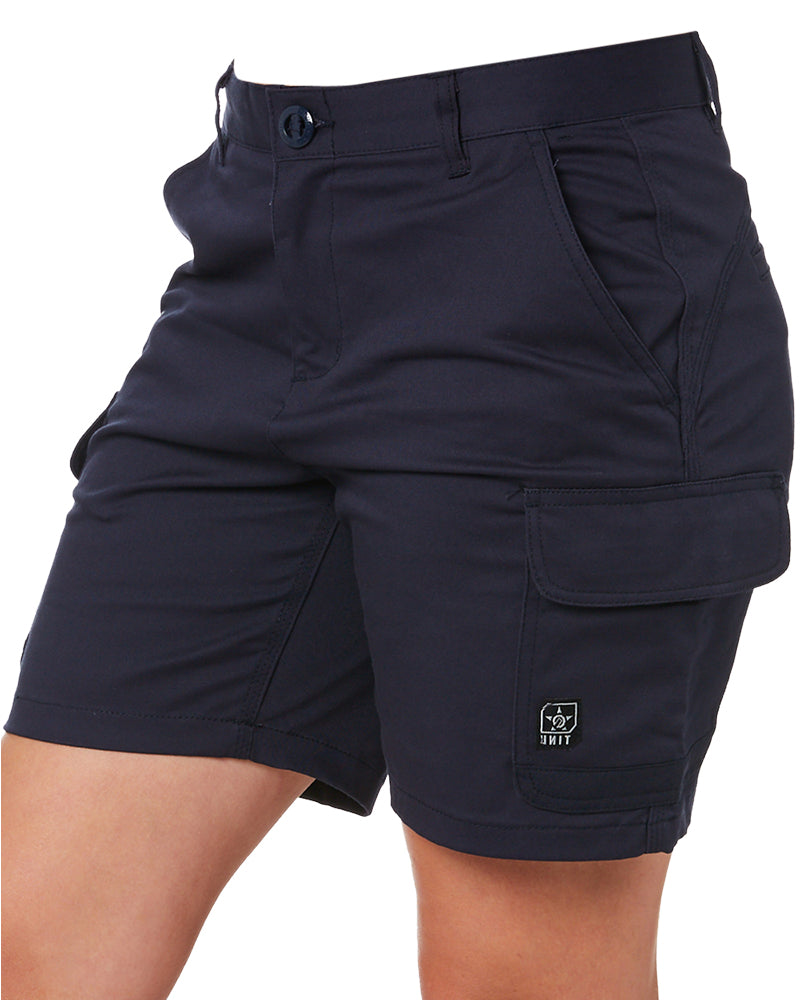 Ladies Staple Cargo Shorts - Navy