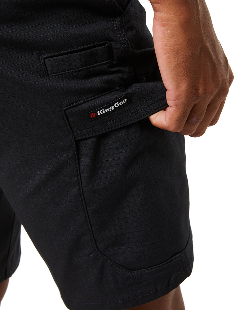Workcool Pro Stretch Shorts - Black