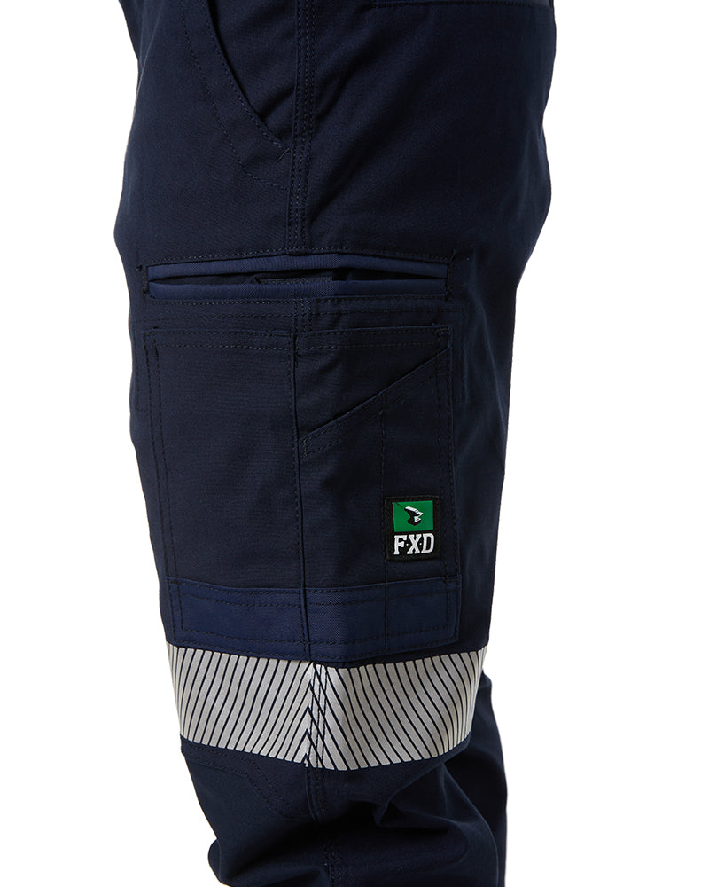 Taped Stretch Pants - Navy
