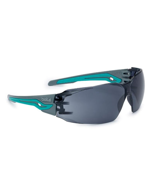 Silex Plus Small Safety Glasses - Grey/Aqua