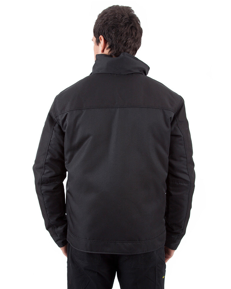Insulated Twill Jacket - Black