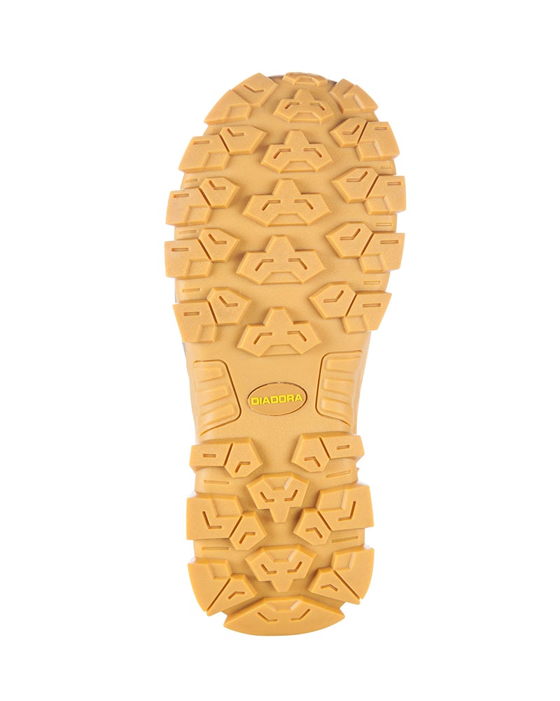 Craze Zip Side Safety Boot 4E Wide - Wheat