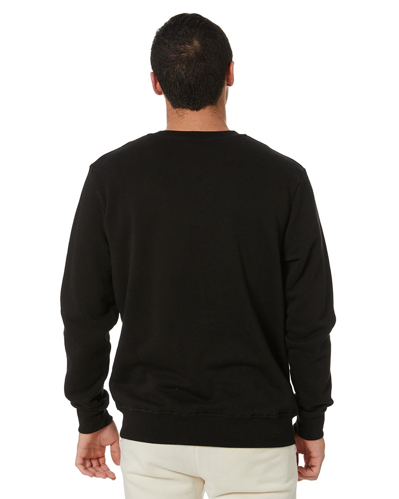 H.S Classic Crew Neck Sweater - Black
