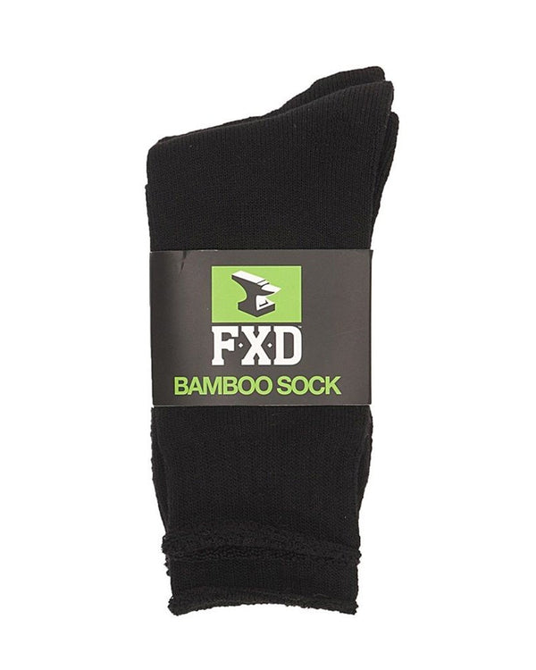 SK-5 Bamboo 2PK Socks - Black