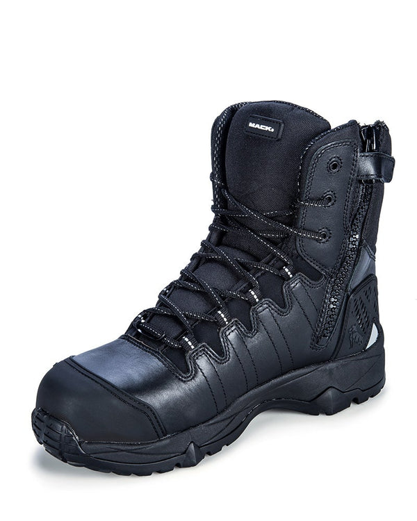 TerraPro Zip Safety Boot - Black