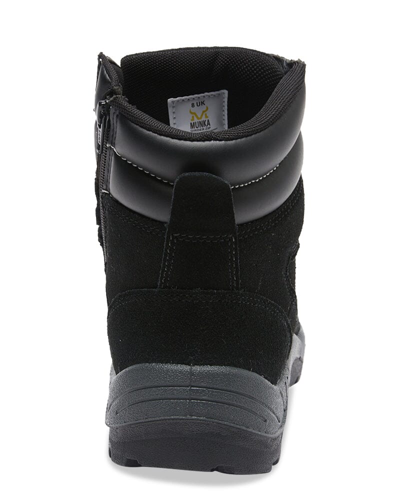 Girder Zip Safety Boot - Black