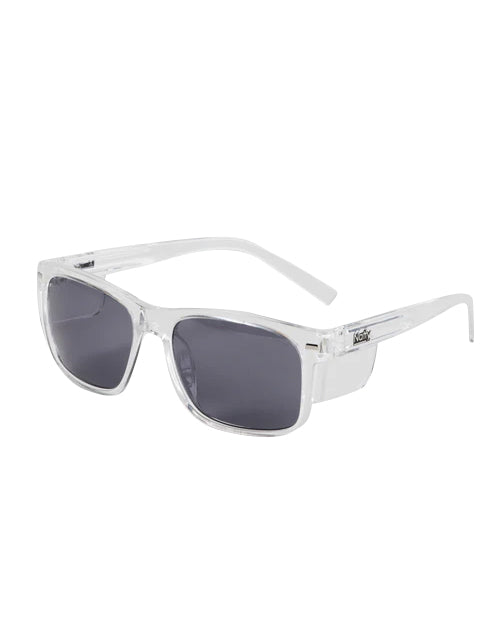 Kenneth Safety Glasses - Smoke/Clear