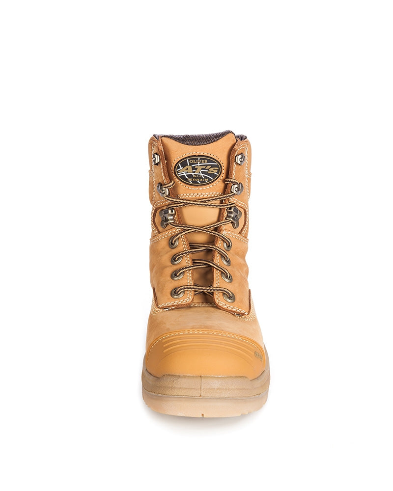 AT 55332 Lace Up Boot - Wheat